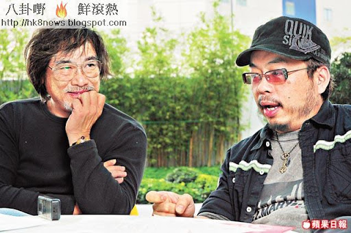 戚其義（左）與周旭明合作的《心戰》將再挑戰電視尺度。資料圖片