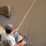 Pêche dans la rivière Parana