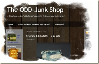 the odd junk shop photo framed