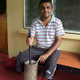Rajesh pounding Kava