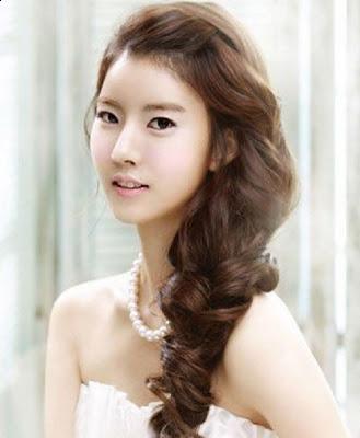 Korean Bridal Hairstyle