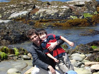 Mike and Kai at Brenton Point in Newport