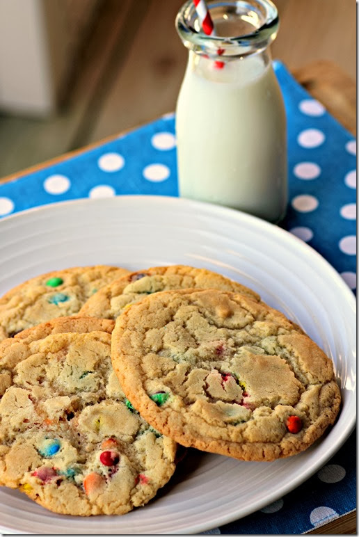 Mini M&M Cookies3