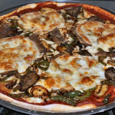Philly Cheese Steak Pizza