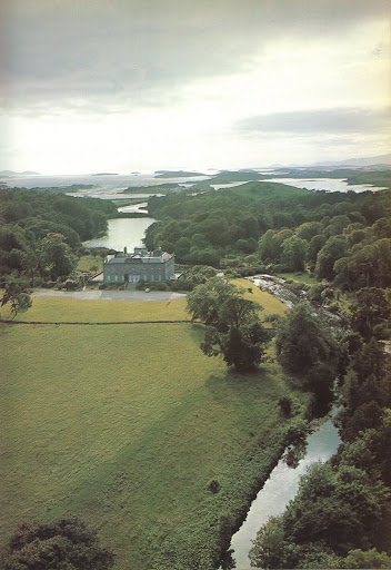 The Westport House sits on a natural park in the forefront of the far Atlantic. The Westport House sits on a natural park in the forefront of the far Atlantic.