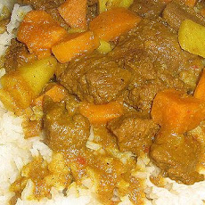 Beef & Sweet Potato Curry
