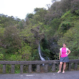 Road to Hana: In front of Waterfalls