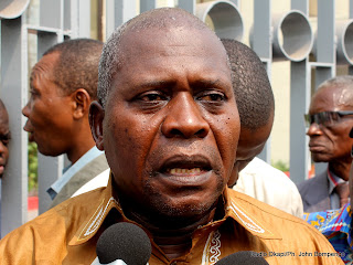  – Joseph Kodebanza, syndicaliste. Radio Okapi/ Ph. John Bompengo