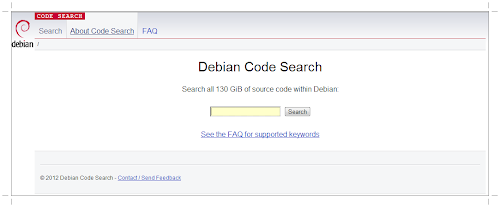 Debian Code Search