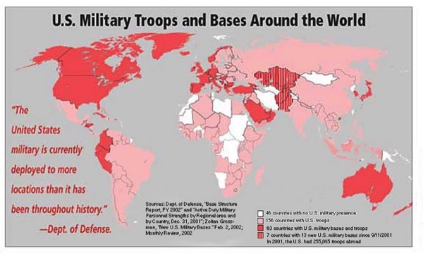 CC Photo Google Image Search. Source is themillenniumreport.com Subject is American-empire-map-of-bases-around-world.jpg CC Photo Google Image Search Source is themillenniumreport com Subject is American empire map of bases around world