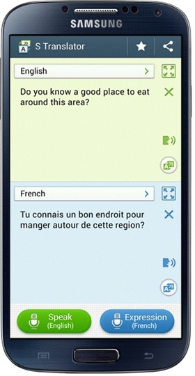 S Translator Samsung S4 S Translator Samsung S4