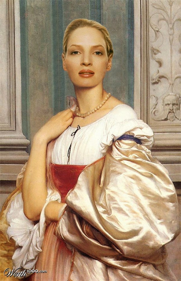 Современный ренессанс, картины с лицами знаменитостей (22 фото) | Картинка №4