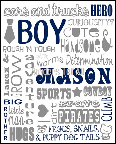 Mason Boy Poster