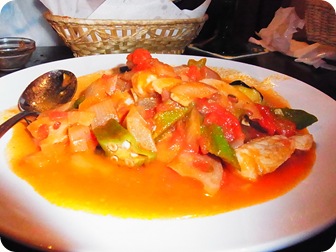 Carne de cerdo con jitomate
