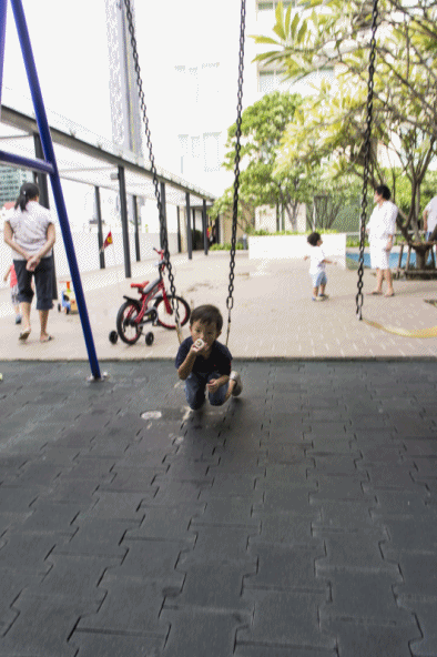 Matt on swing