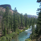 Looking up the River