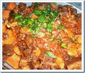 Carne con jerimum