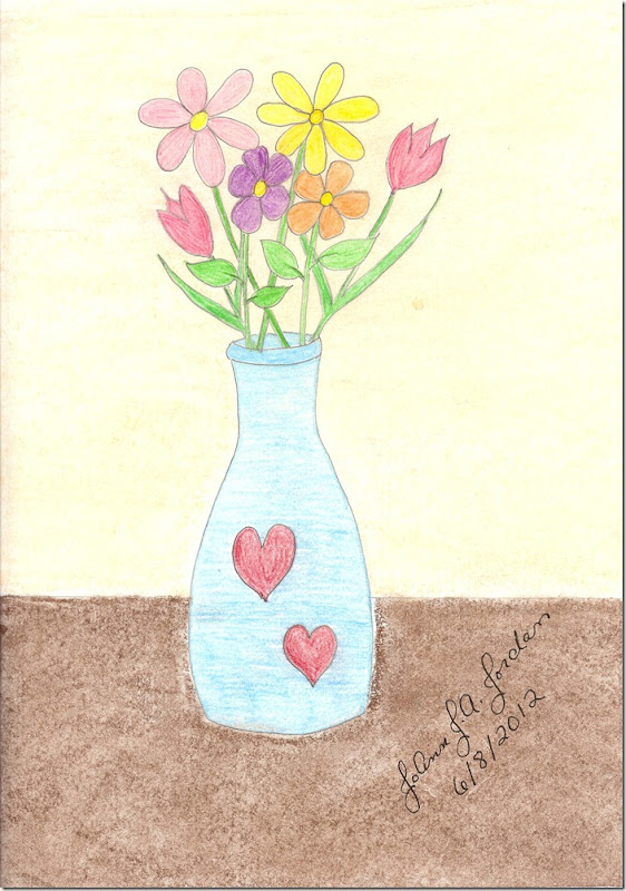 Vase & Flowers0001