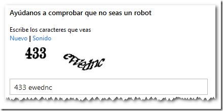 No eres un robot, Creando una Cuenta Live | Microsoft SQL 2012 Free