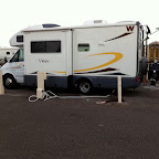 Our site at Hacienda RV Resort