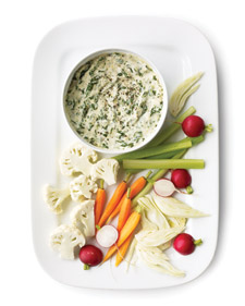 Warm spinach and white bean dip Warm spinach and white bean dip