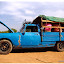 Taxi brousse sur base de Peugeot 404 essence. Nous sommes montés à 16 dedans !