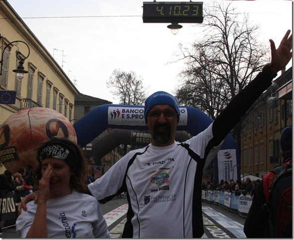 arrivo reggio Marathon