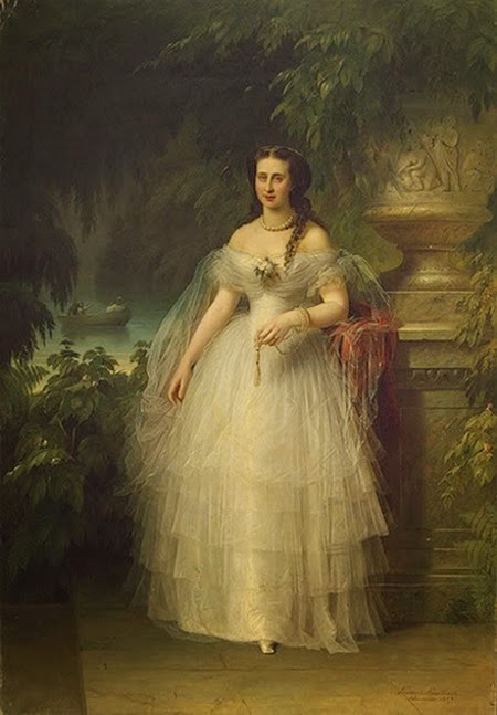 Retrato de la gran duquesa Alexandra Iosifovna