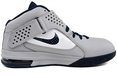 Detailed Look at Nike Soldier 5 in White/Navy/Grey nike air max soldier 5 gr white navy grey 3 04 Detailed Look at Nike Soldier 5 in White/Navy/Grey