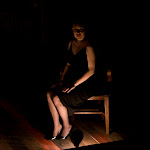 Mimesphobia, by Carlos Murillo, directed by Margot Bordelon. February 28 - April 4, 2010. (l to r) Jess Thigpen. Photo Credit: Amanda Clifford.