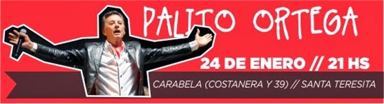 enero 24 - 21hs - Palito Ortega ST