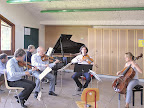 Verbier Festival 2009, Rehearsal – Rachlin, Thibaudet, Kuschnir, Carpenter, Gabette