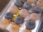Pate de Fruit from Charles Chocolates made with real wine.