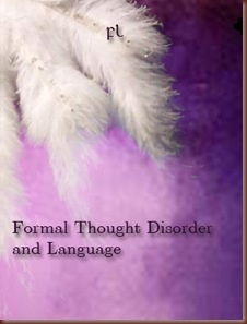 Formal Thought Disorder and Language Cover