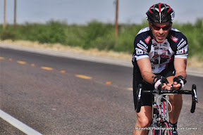 Sargent Dan Nutley riding through Arizona