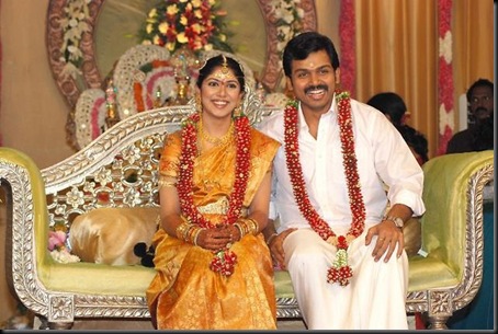 Karthi ranjini marriage stills