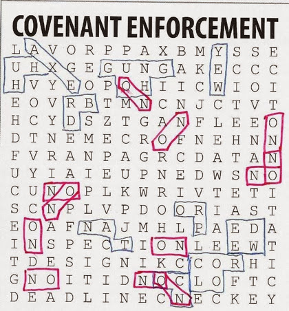 Covenants Enforcement