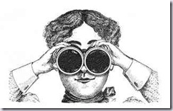 binoclular lady binoclular lady