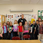 WBFJ Cicis Pizza - Friedburg Elementary - Mrs. Barrs 4th Grade Class - Winston-Salem - 1-25-12