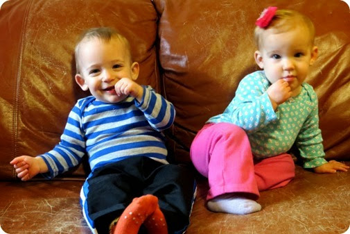 Liberty & Nehemiah 11 Months Old Liberty & Nehemiah 11 Months Old