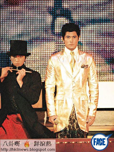 2000年獲古天樂推薦入訓練班前，吳卓羲做過 dancer，幫郭富城伴過舞。圖片