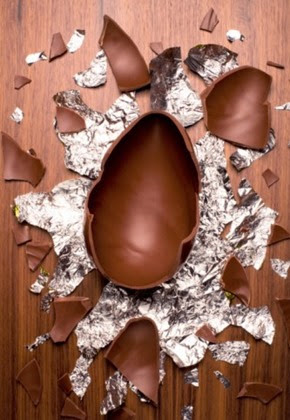 Broken Chocolate Egg