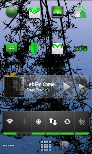 GreenFrost Theme for CM7