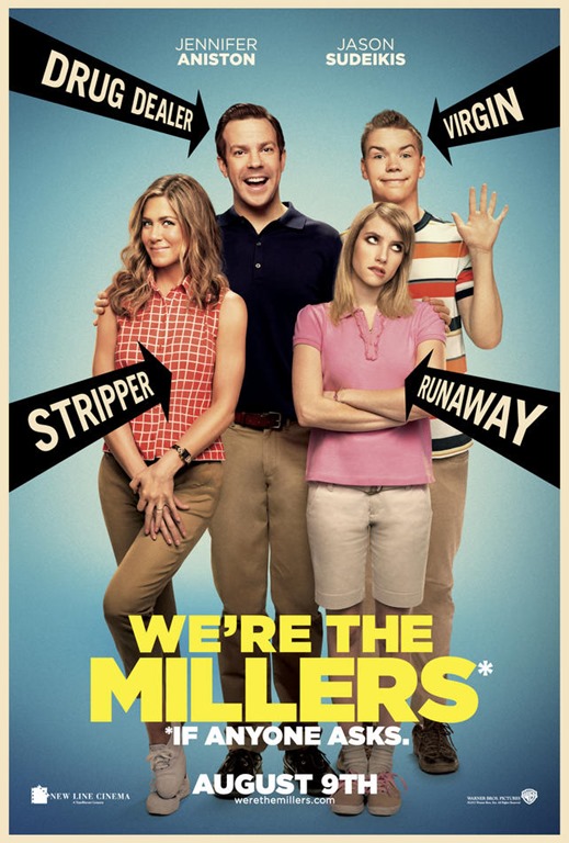 We're the Millers poszter és trailer, főszerepben Jennifer Aniston