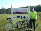 Cycle NC 2011 Cyclist Howard Kirkpatrick of Summerfield, NC - Grove Vinyards