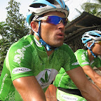 Australian Brad Hall from the Herbalife Marco Polo Cycling Team training near Kuala Lumpur for the Tour de Langkawi. (Photo: Remko Kramer)