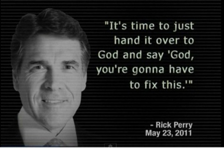 Rick perry dominionism