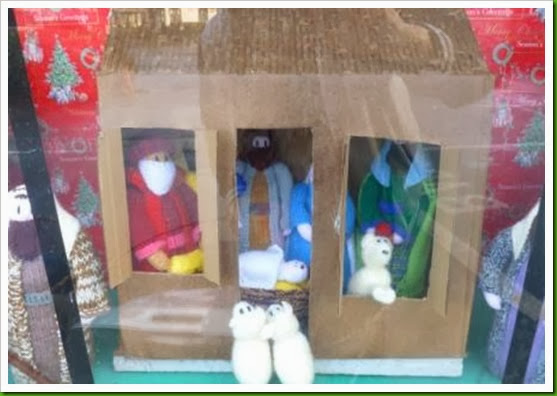 Knitted Nativity Bilbrook Motorworld