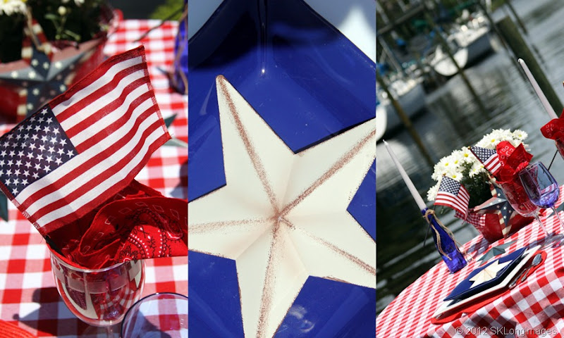 4th of July tablescape