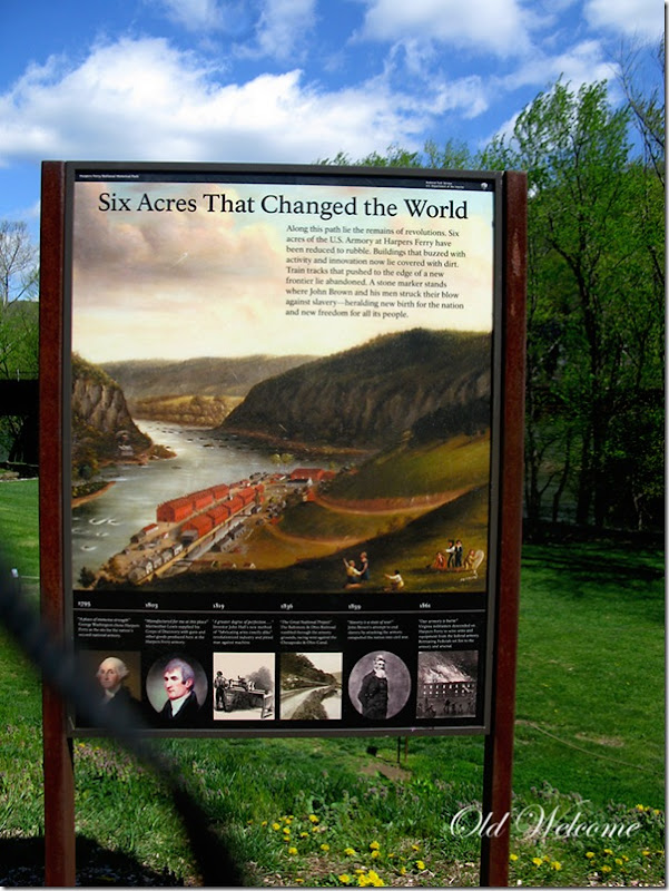 harpers ferry wv historical marker old welcome harpers ferry wv historical marker old welcome
